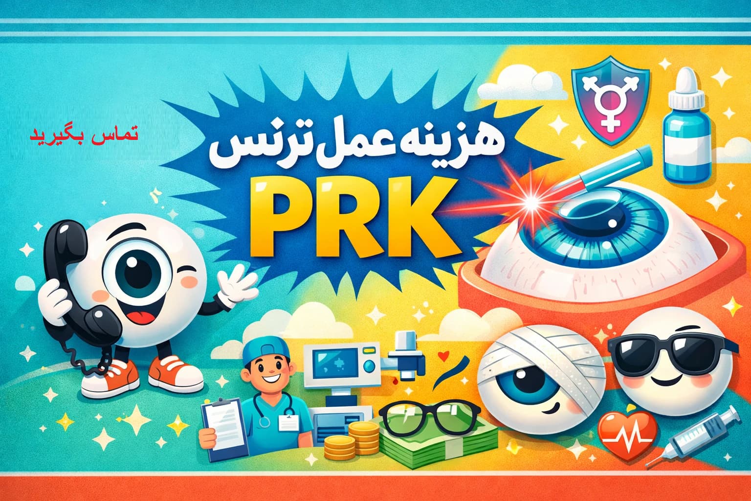 هزینه عمل ترنس پی ار کی