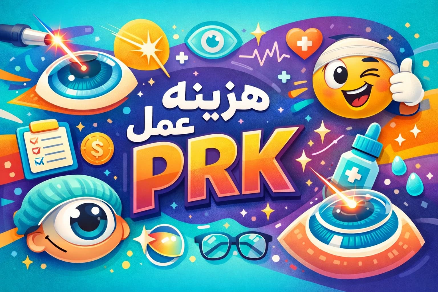 هزینه عمل prk و ترنس پی ار کی ۱۴۰۴