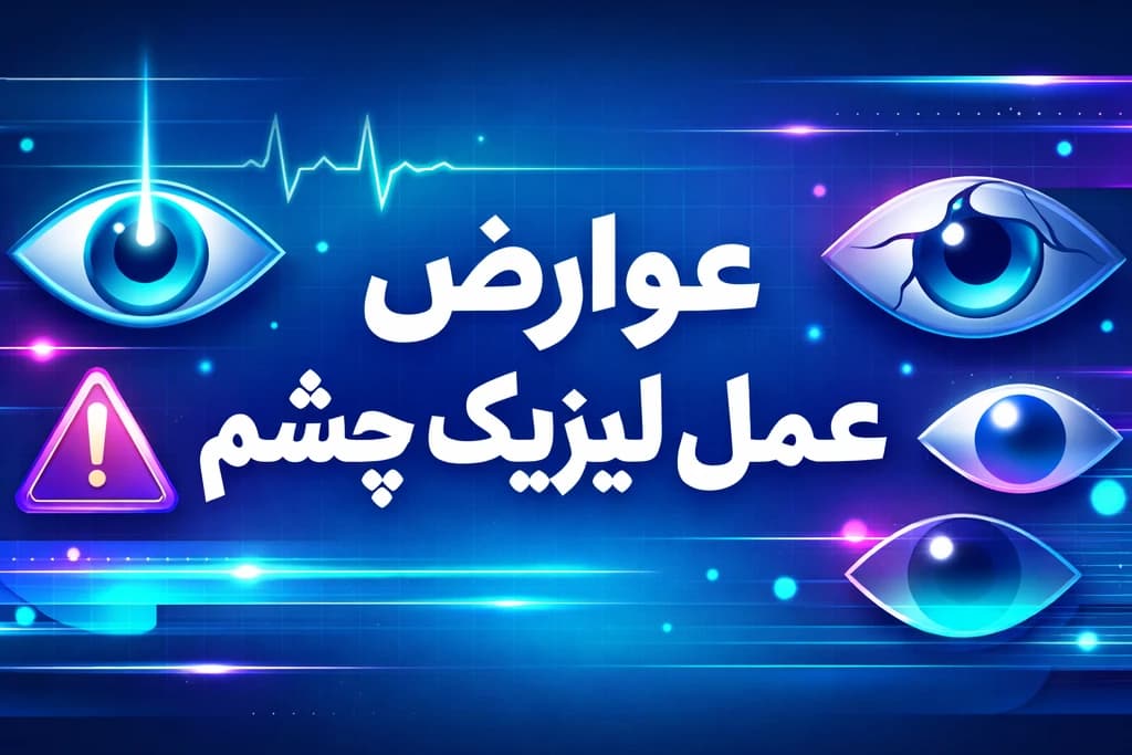 عوارض عمل لیزیک چشم، لازک و فمتولیزیک