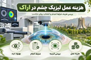 هزینه عمل لیزیک چشم در اراک و فاکتورهای موثر بر تعرفه